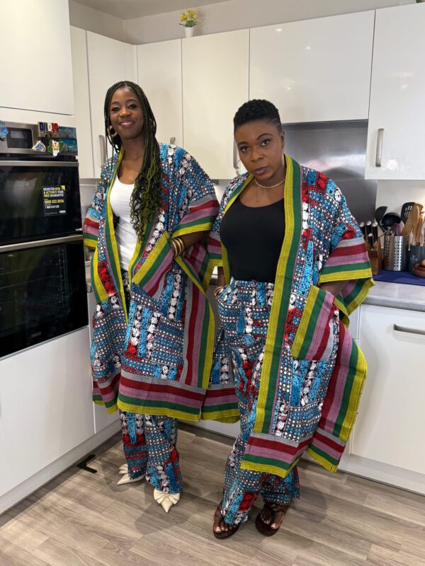 Ankara with aso oke