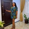 Agbeke Ankara shift dress