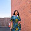 Agbeke Ankara shift dress