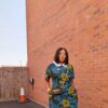 Agbeke Ankara shift dress