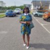 Adeola Ankara shift dress