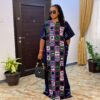 Agbeke Alphabet Ankara Kaftan