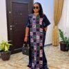 Agbeke Alphabet Ankara Kaftan