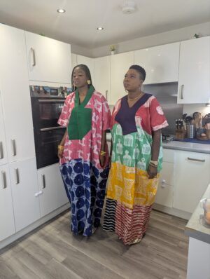 Agbeke Adire and Aso-oke Bubu