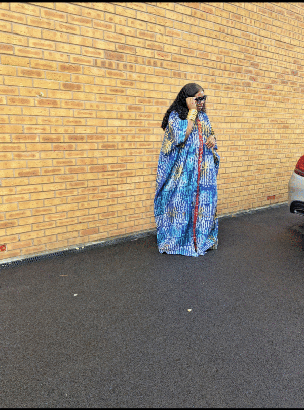 Multicoloured 2 Piece (Dress and Kimono)