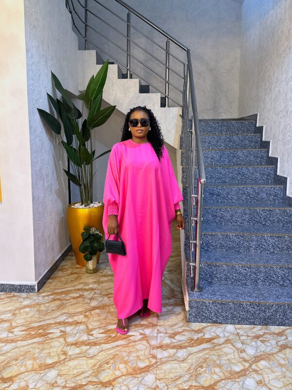 Agbeke Pink Maxi Dress