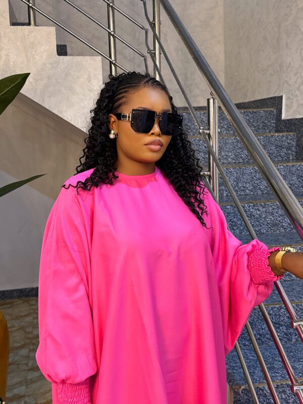 Agbeke Pink Maxi Dress