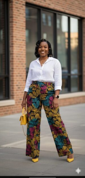Agbeke Ankara Cargo Pant