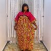 Agbeke Ankara and Dry Lace Bubu Combo