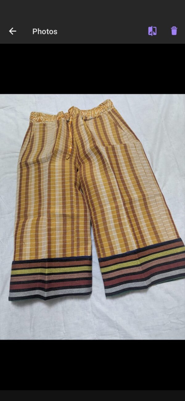 Aso-oke Culotte Pant