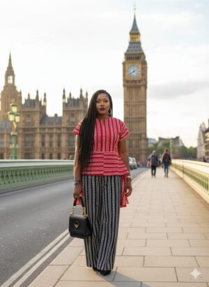 2026/02/1001305705.jpg Agbeke Ankara Trouser Two Piece Set (RED)