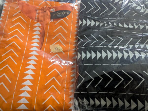2026/02/1001305731-scaled.jpg Agbeke Ankara Trouser Two Piece Set (ORANGE)