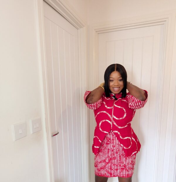 Agbeke Adire 2 Piece Skirt Set