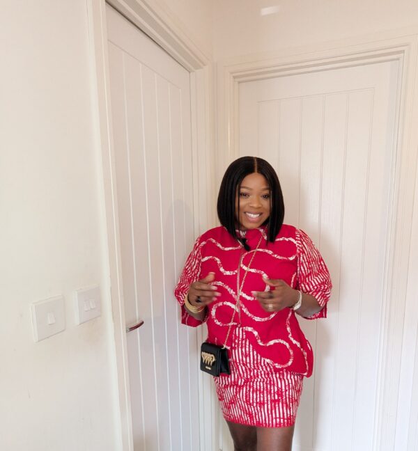 Agbeke Adire 2 Piece Skirt Set