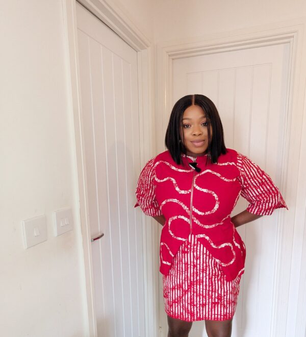 Agbeke Adire 2 Piece Skirt Set