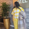 Agbeke Adire 2 Piece Trouser Set (Yellow)