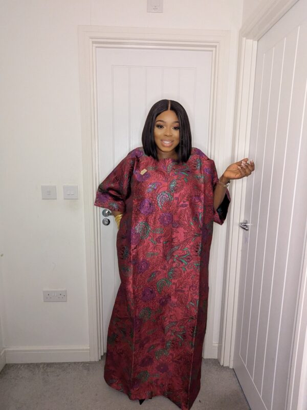 Ayaba Luxury Damask Bubu