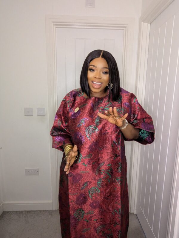 Ayaba Luxury Damask Bubu