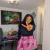 Agbeke Adire Caribbean skirt
Could be any mixed with colours
