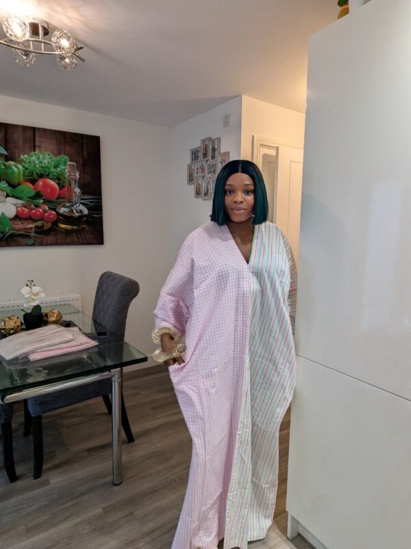 Ife Stripe and Check Bubu