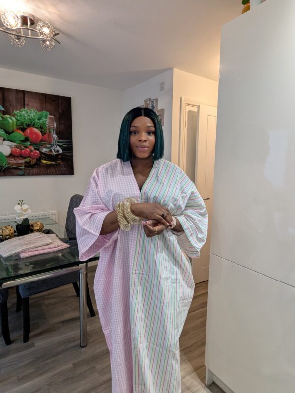 Ife Stripe and Check Bubu