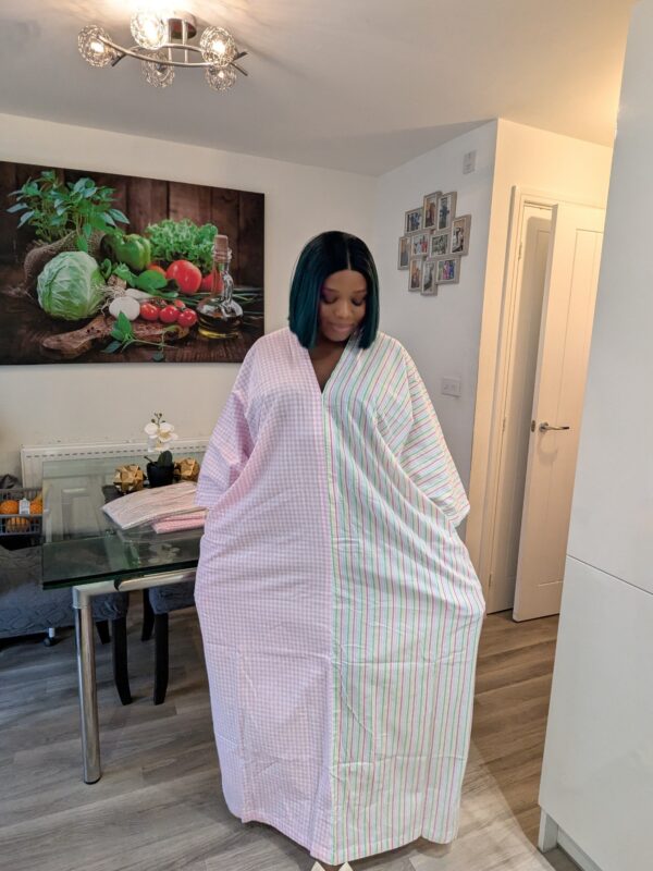 Ife Stripe and Check Bubu