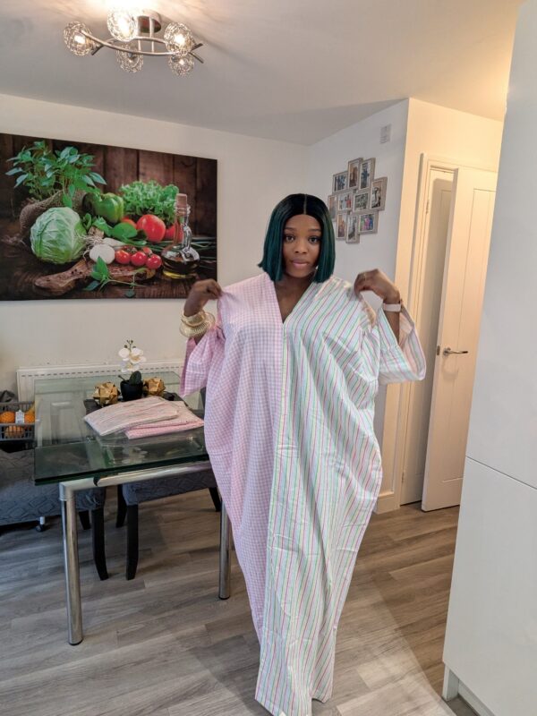 Ife Stripe and Check Bubu