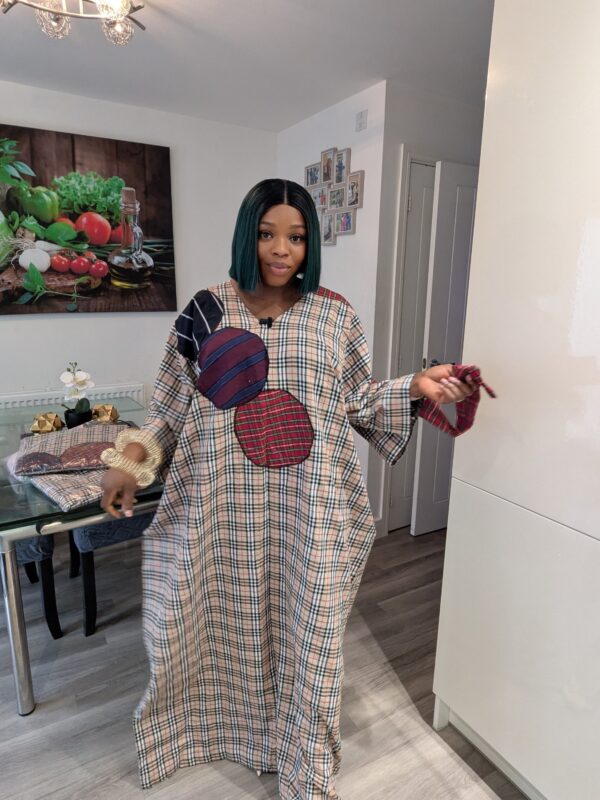 Monica Crepe and Ankara Patch Bubu
