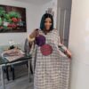 Monica Crepe and Ankara Patch Bubu