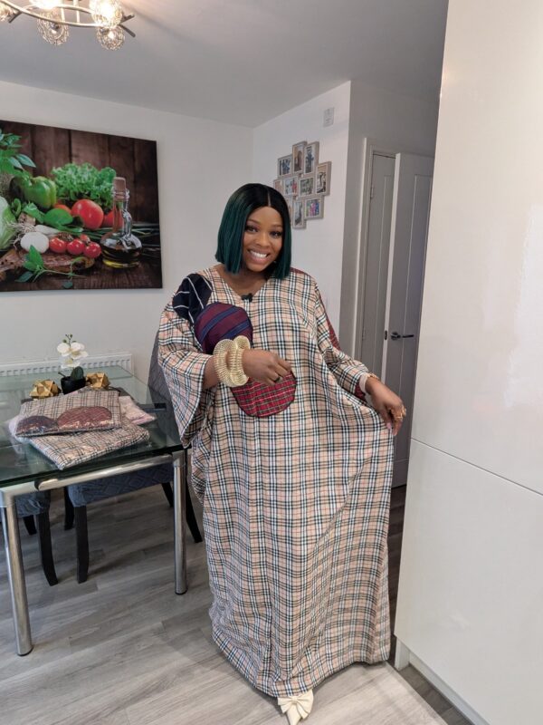 Monica Crepe and Ankara Patch Bubu