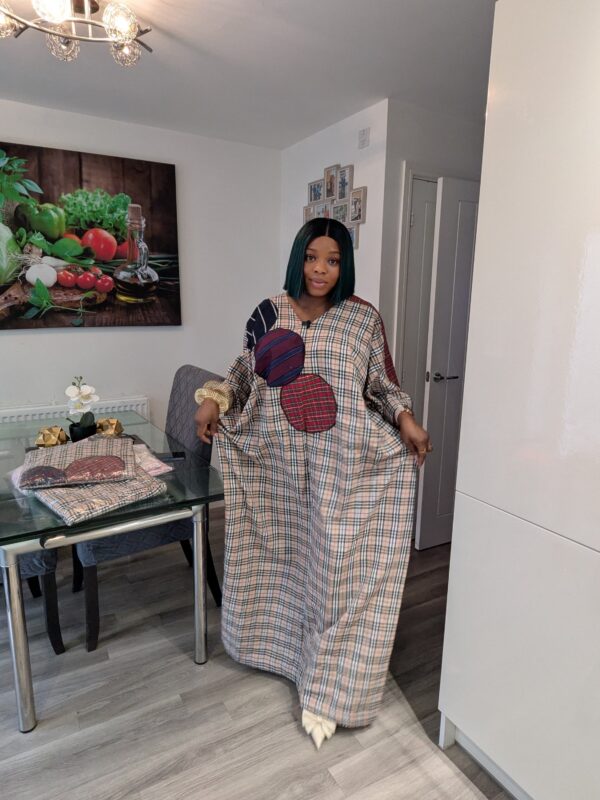 Monica Crepe and Ankara Patch Bubu