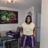 Oyin Aso-oke Short (Purple)
