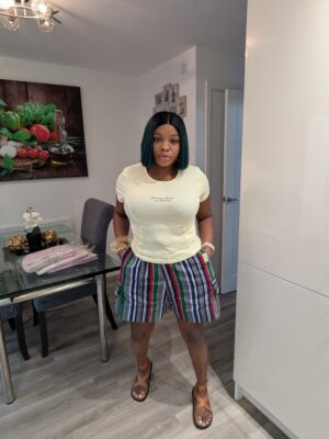 Oyin Aso-oke Short (Multicoloured)