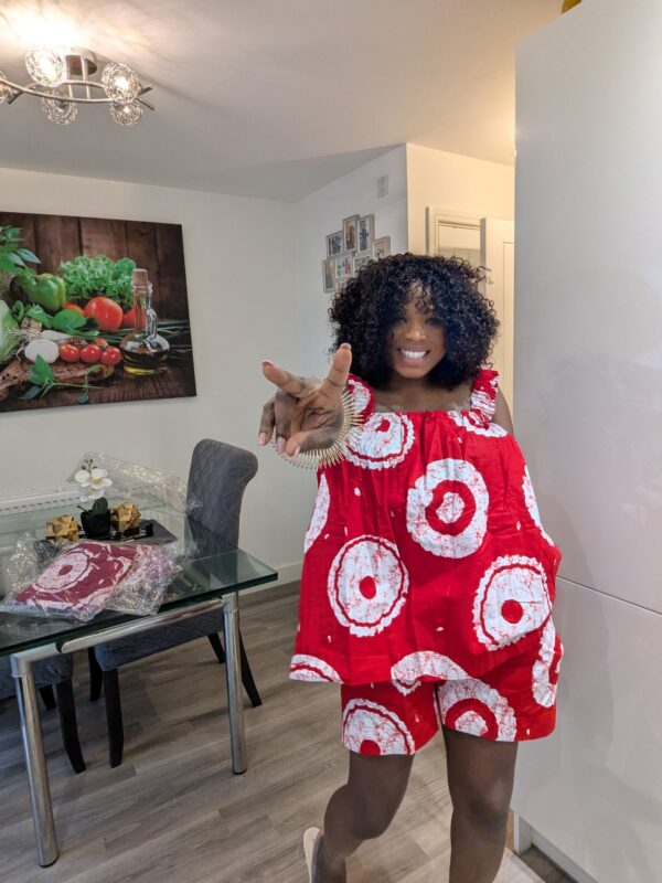 Doyin Adire 2 Piece Short Set