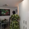 Abisola Ankara 2 piece set (olive green)