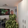 Abisola Ankara 2 piece set (olive green)