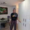Adeola Aso-oke Cargo Pant (Wine)