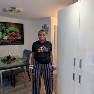 Adeola Aso-oke Cargo Pant (Wine)