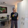 Adeola Aso-oke Cargo Pant (Wine)