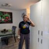 Adeola Aso-oke Cargo Pant (Wine)