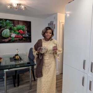 Arewa Metallic Guipure Lace (Gold)
Iro and Buba
