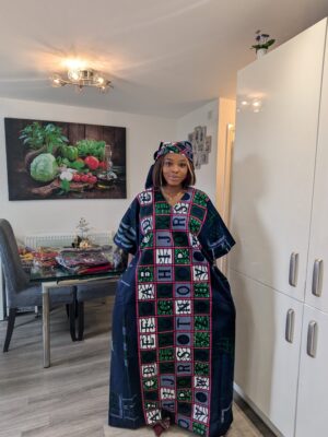 Adaora Ankara Alphabet Bubu

Comes with a head scarf 

One Size Fit