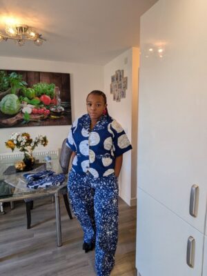 2026/09/1001833486.jpg Bola Adire 2 Piece Trouser Set (blue)