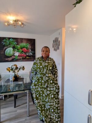 2026/09/1001833512.jpg Katie Olive Adire shirt Dress