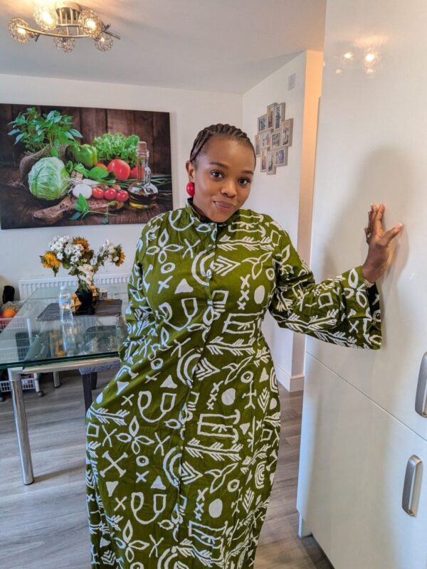 2026/09/1001833522.jpg Katie Olive Adire shirt Dress